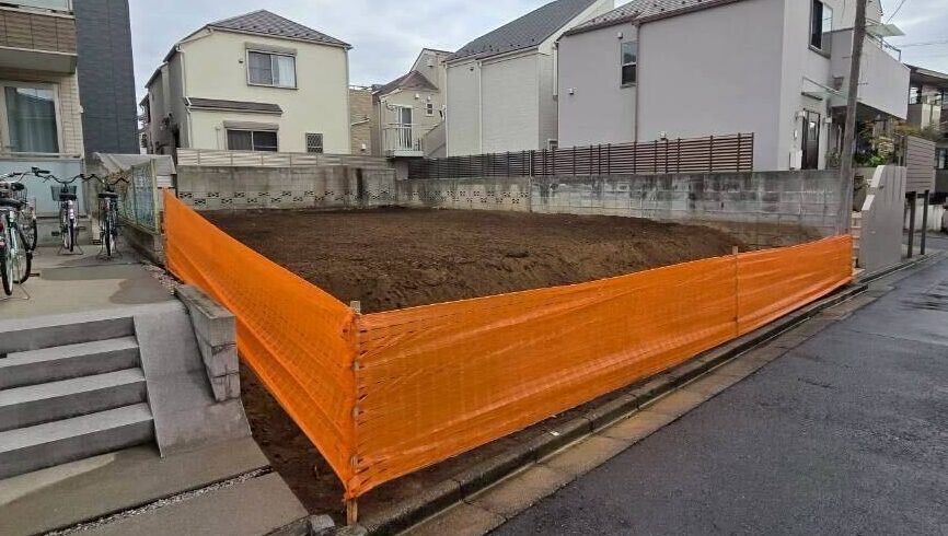中野区鷺宮の解体工事の画像