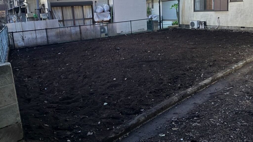 千葉市中央区道場北の解体工事