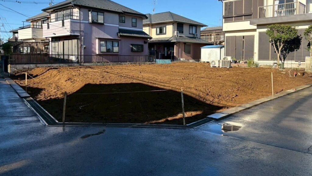 流山市江戸川台西の解体工事