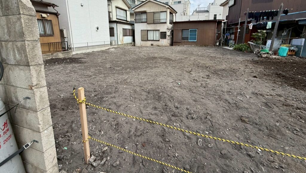 川口市仲町の解体工事