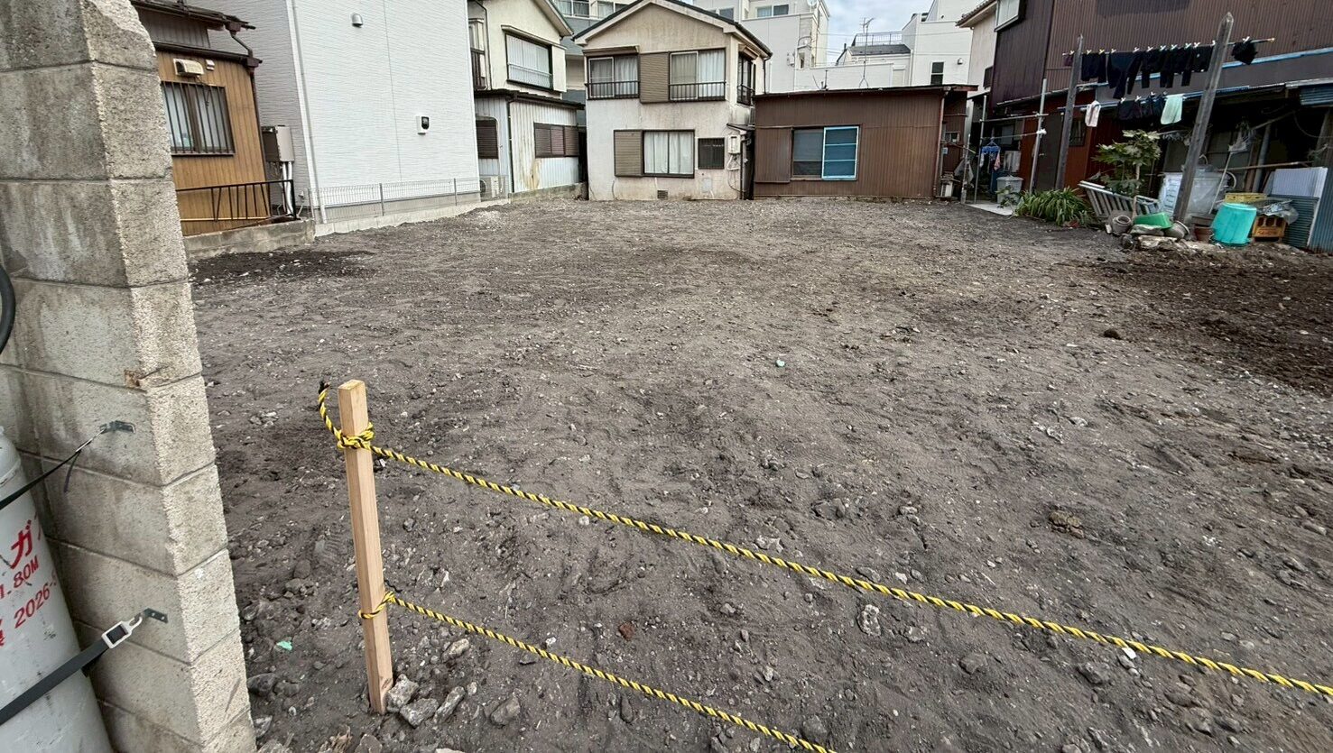 川口市仲町の解体工事の画像