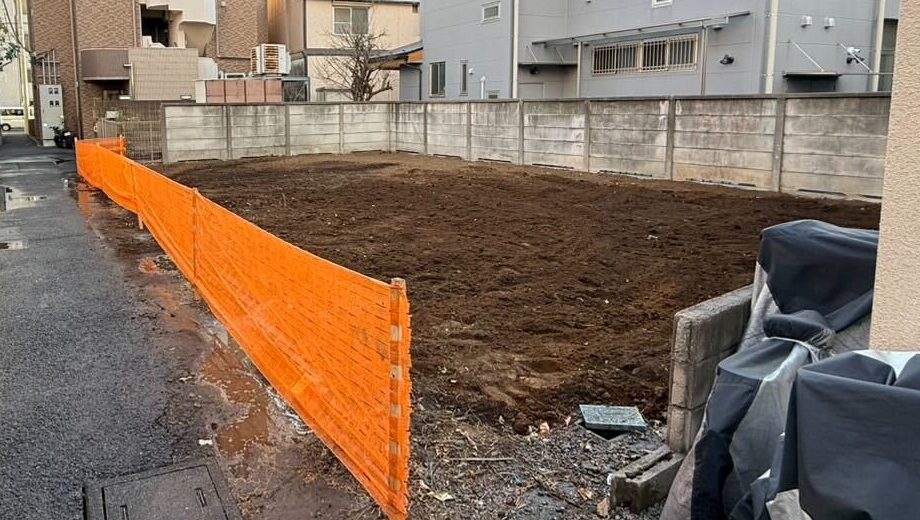 立川市羽衣町の解体工事の画像