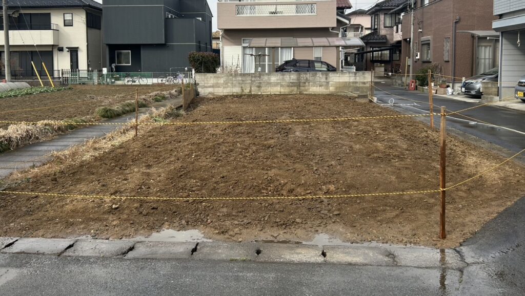 北葛飾郡松伏町松伏の解体工事
