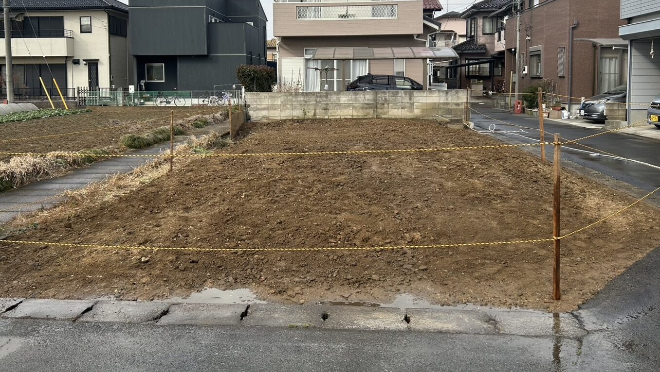 北葛飾郡松伏町松伏の解体工事の画像