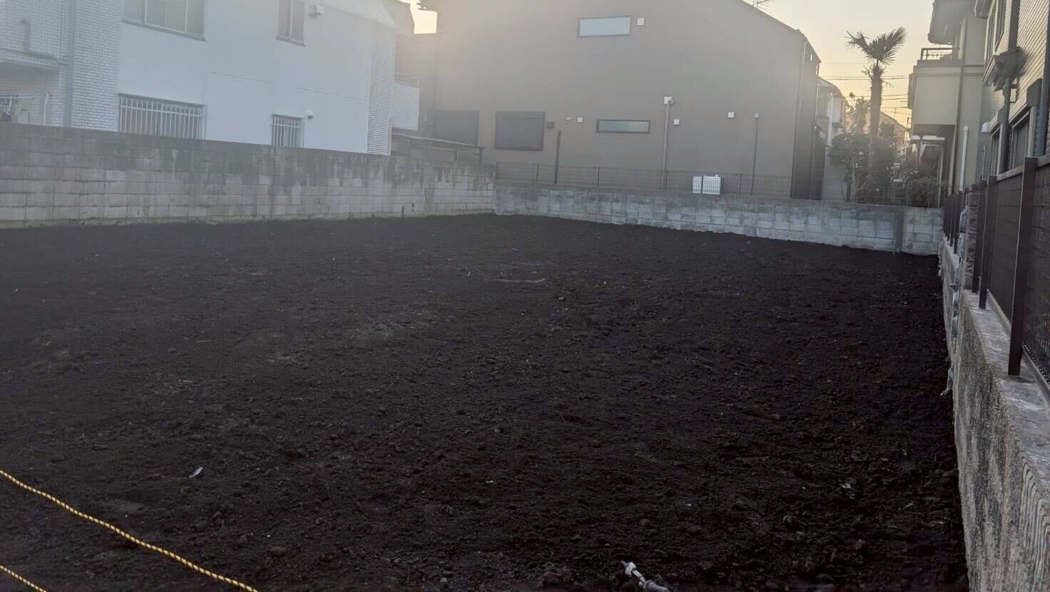 世田谷区奥沢の解体工事の画像