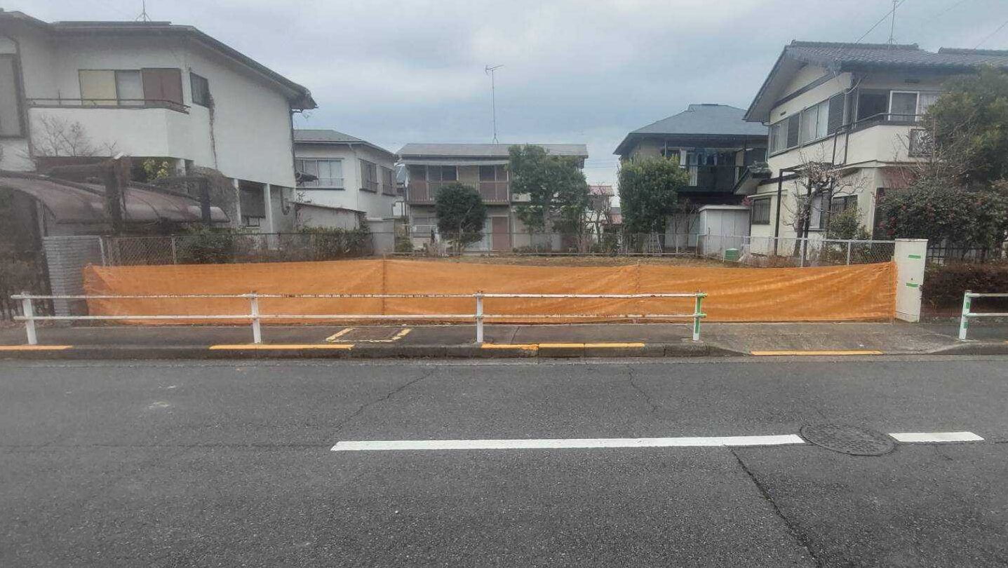 八王子市北野台の解体工事の画像