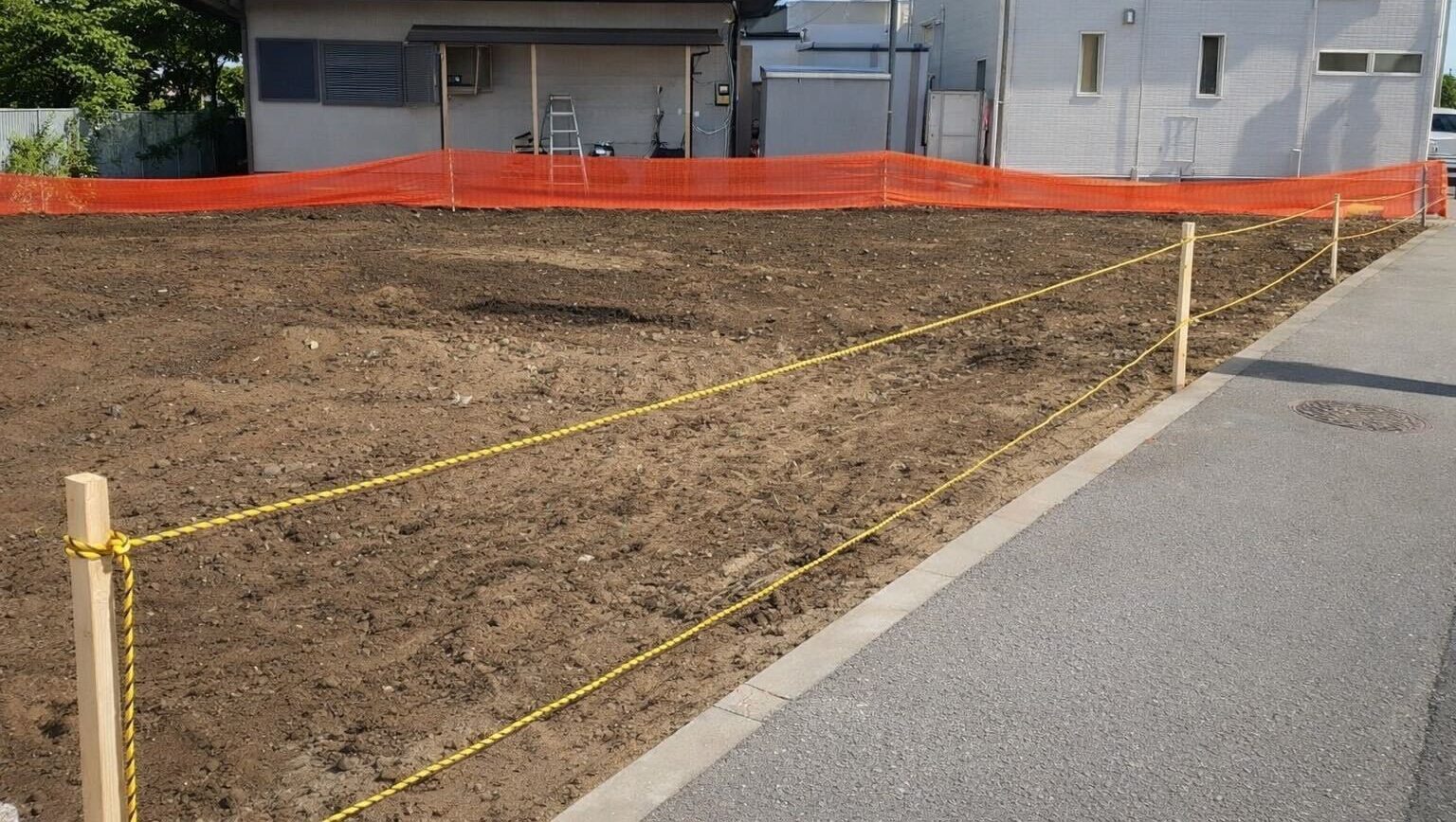 東久留米市新川町の解体工事の画像