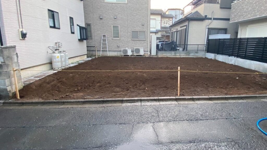 ふじみ野市駒西の解体工事