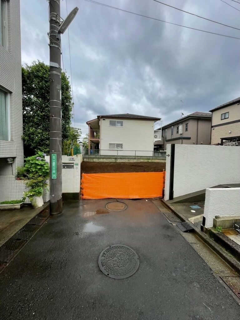 調布市小島町の解体工事