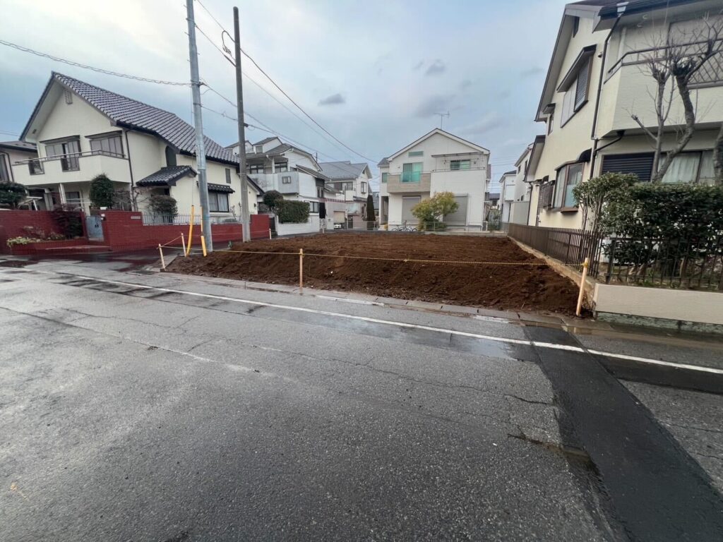 越谷市千間台西の解体工事