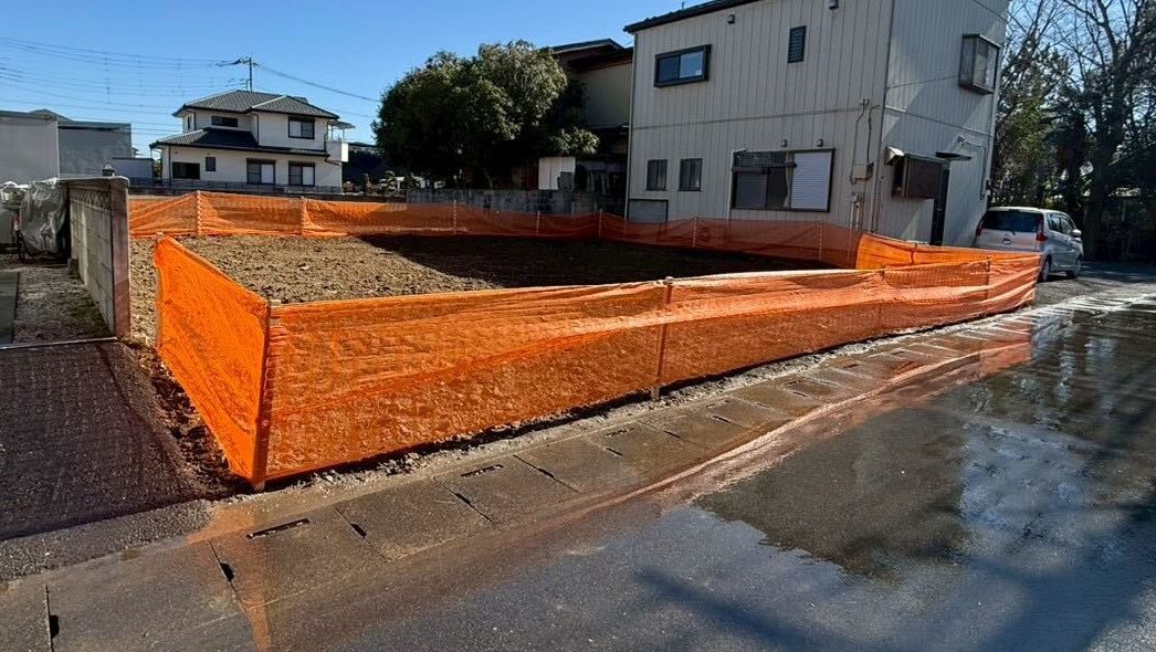 越谷市相模町の解体工事の画像