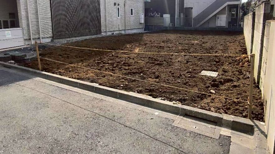 中野区本町の解体工事の画像