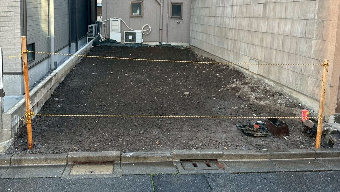 江東区北砂の解体工事の画像