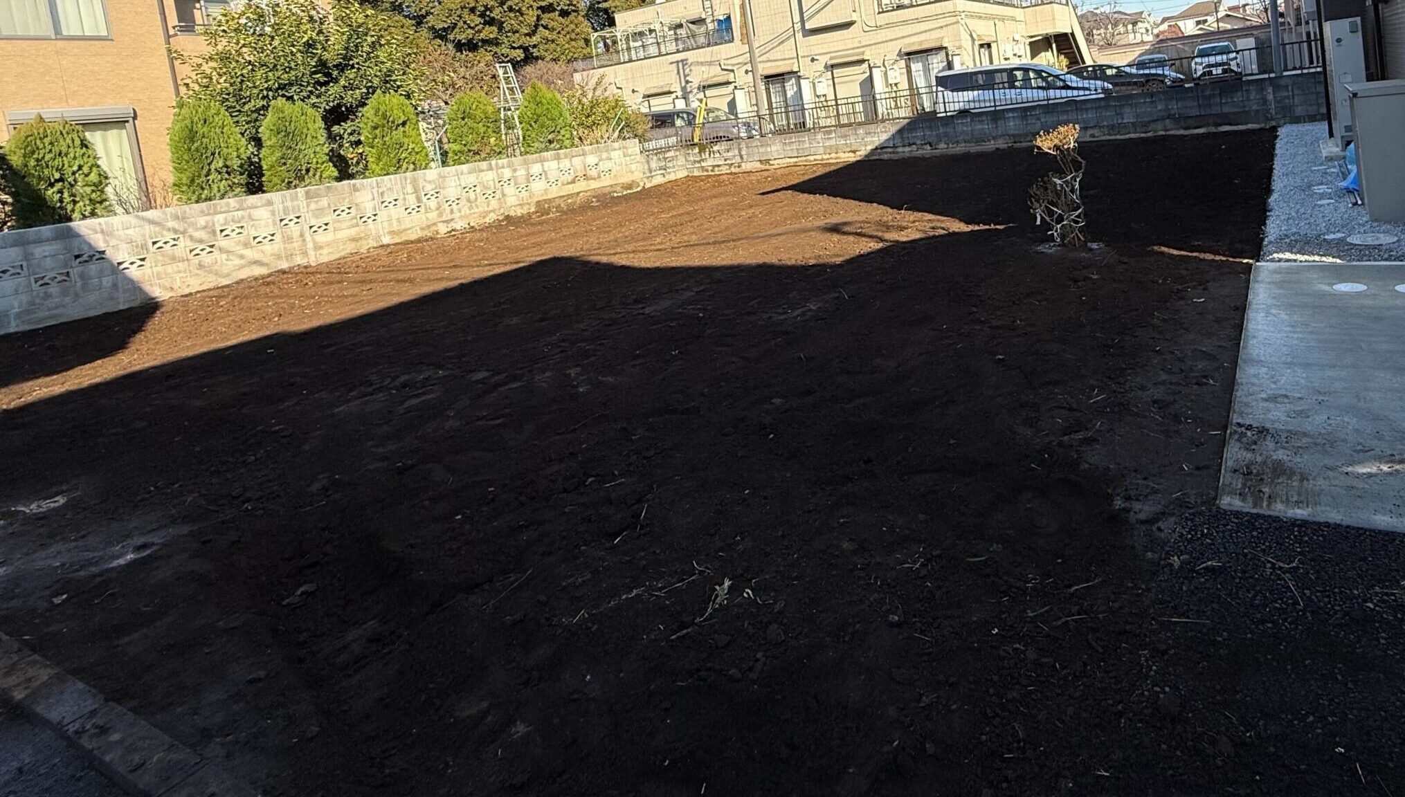 小金井市前原町の解体工事の画像
