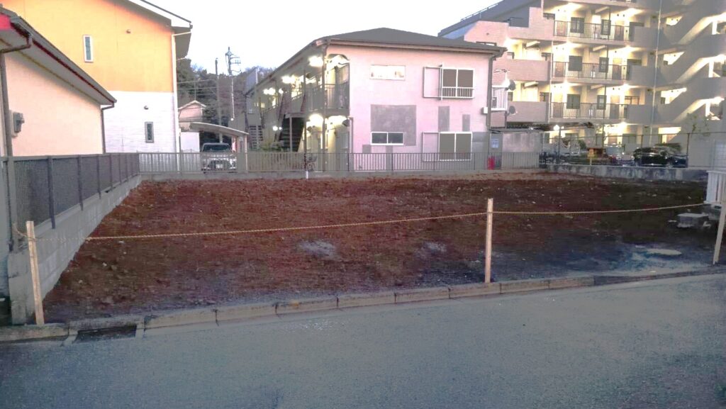 川越市鯨井新田の解体工事