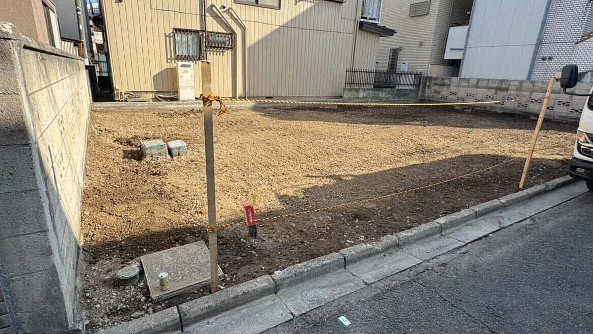 川崎市幸区塚越の解体工事の画像