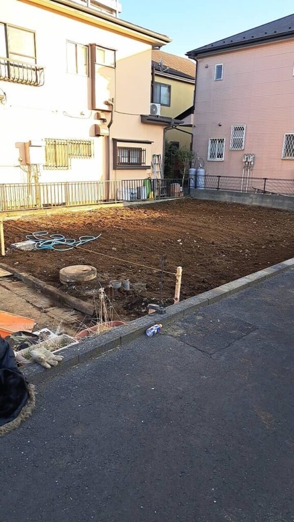国立市泉の解体工事