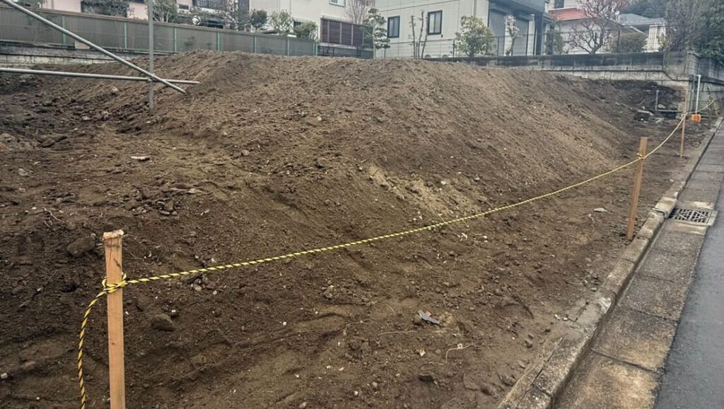横浜市栄区庄戸の解体工事
