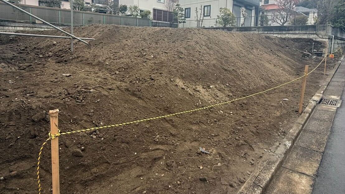 横浜市栄区庄戸の解体工事の画像