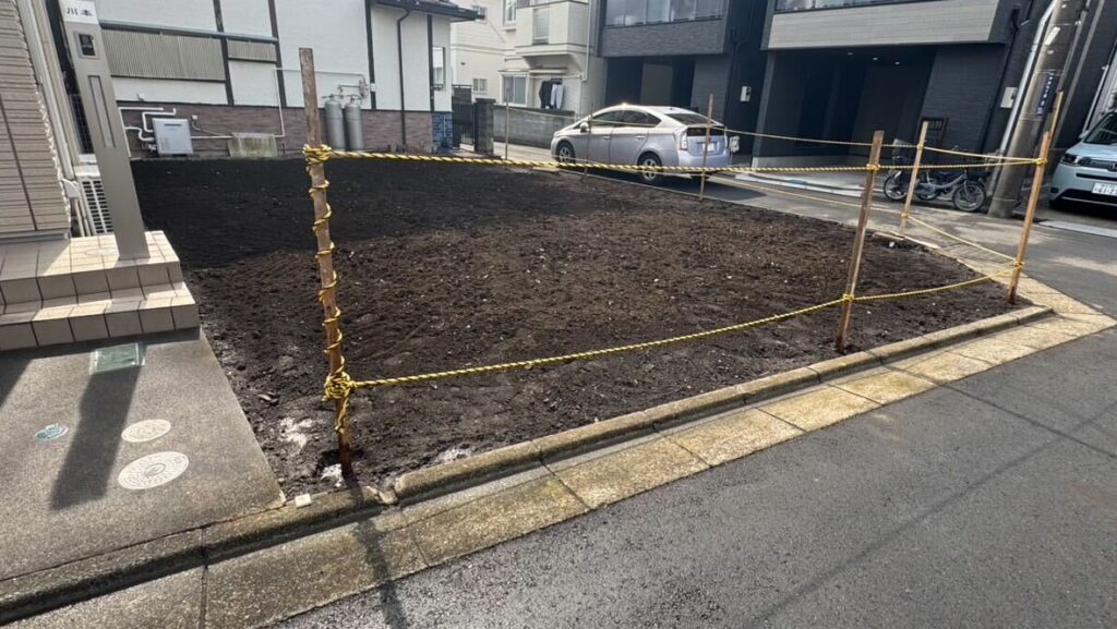 大和市中央の解体工事