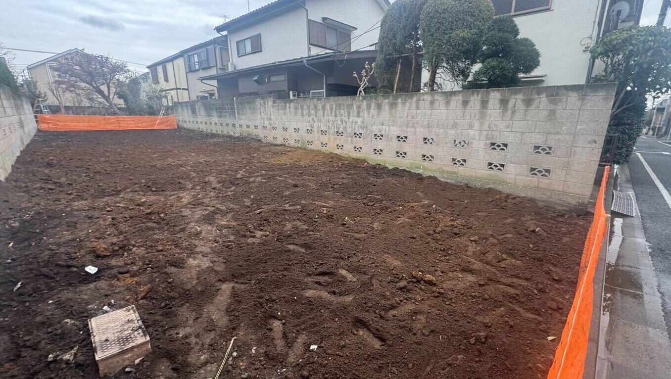 杉並区南荻窪の解体工事の画像