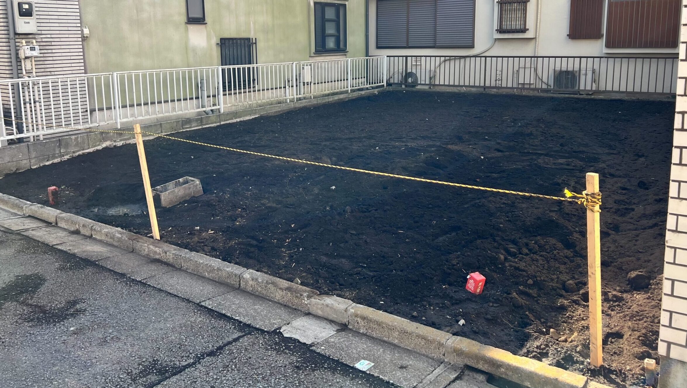 目黒区大岡山の解体工事の画像