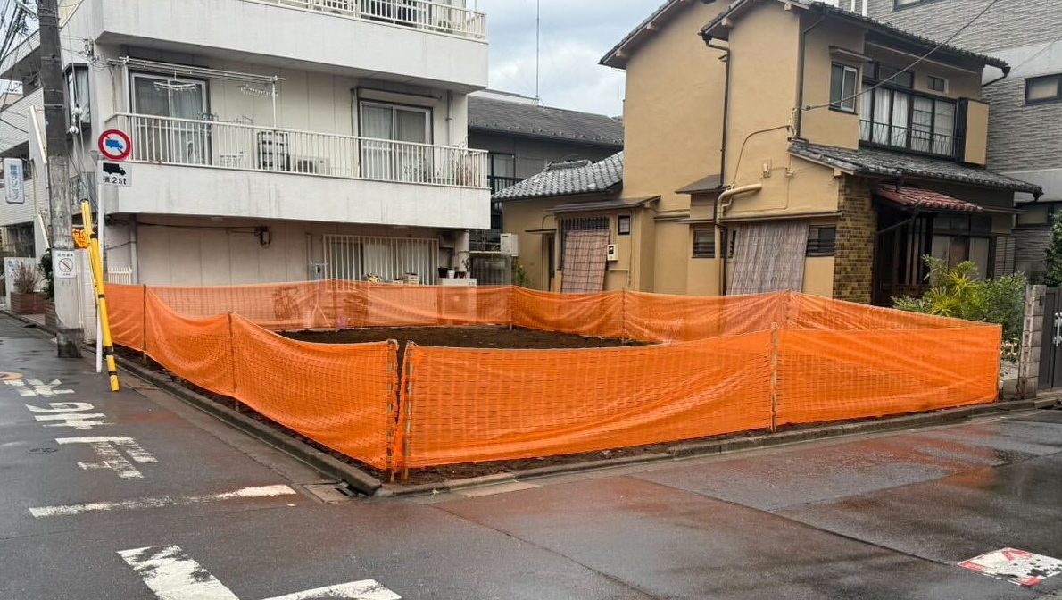 杉並区高円寺北の解体工事の画像
