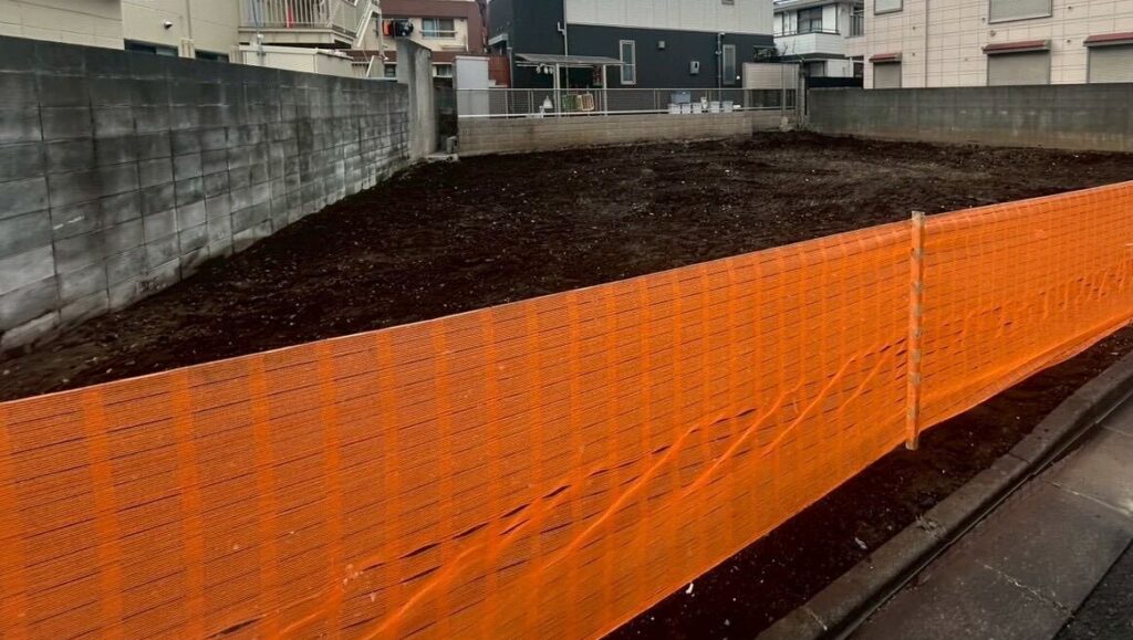 豊島区千早の解体工事