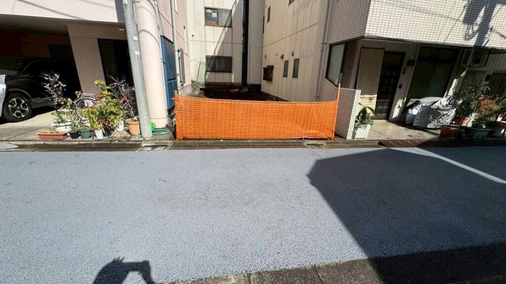 新宿区河田町の解体工事
