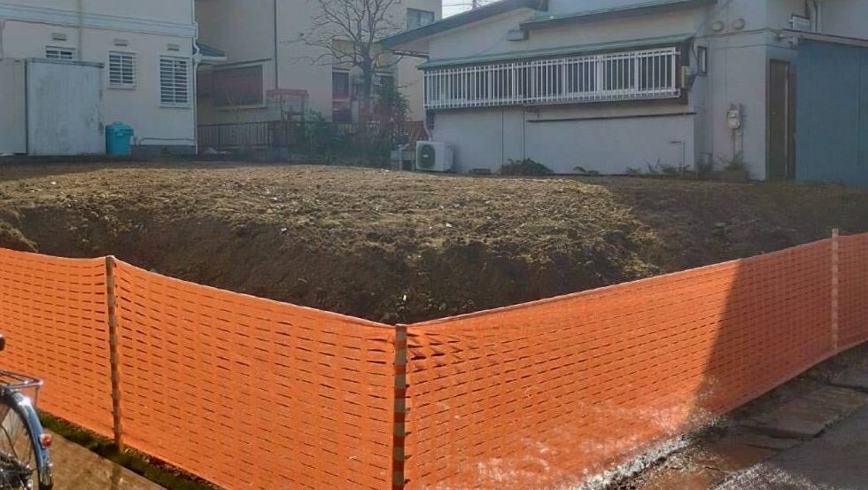 町田市金井の解体工事の画像