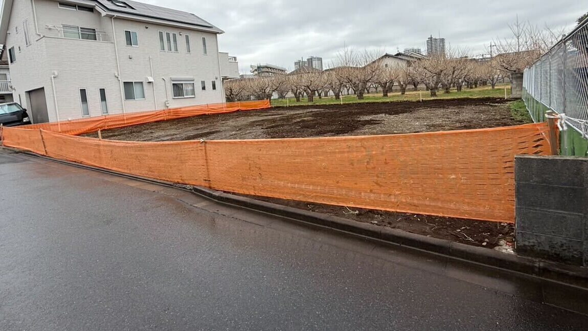 三鷹市上連雀の外構工事の画像