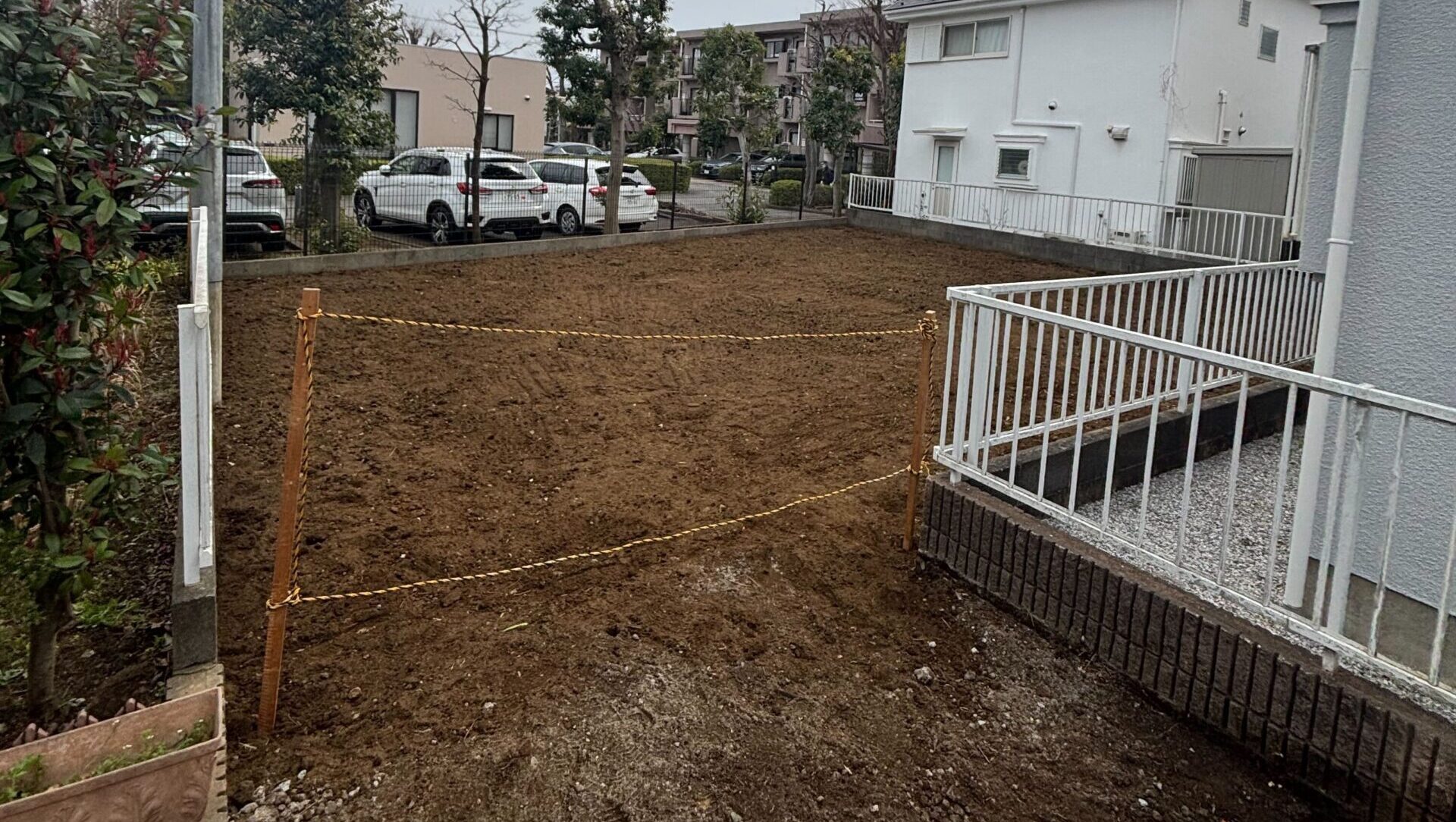 小平市上水本町の解体工事の画像