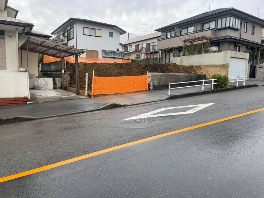 八王子市南陽台の解体工事