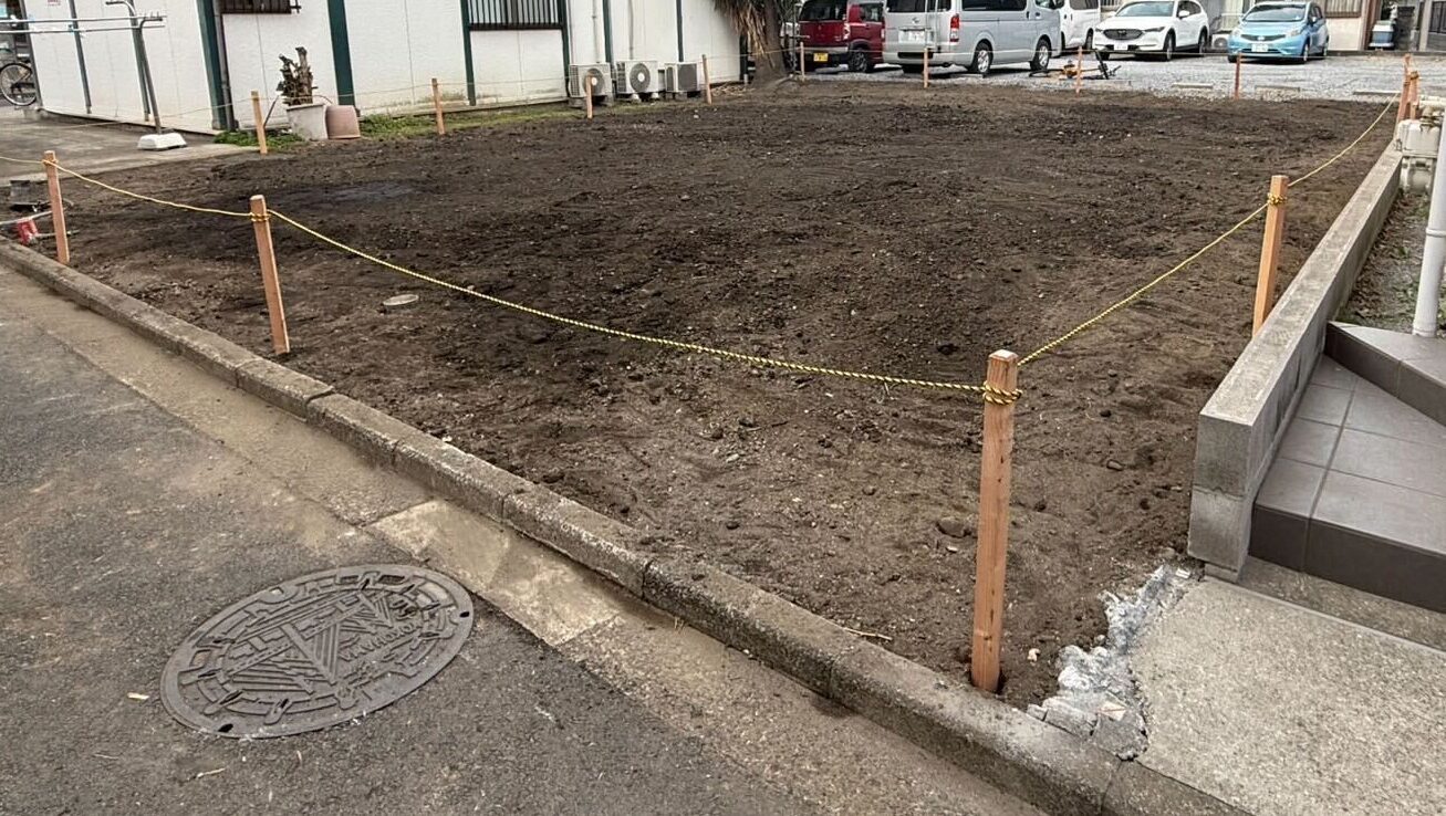 横浜市鶴見区菅沢町の解体工事の画像