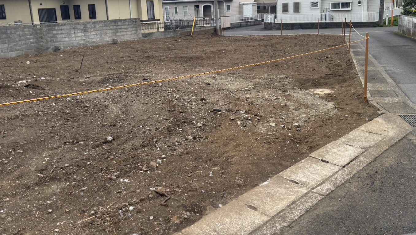 伊勢原市三ノ宮の解体工事の画像