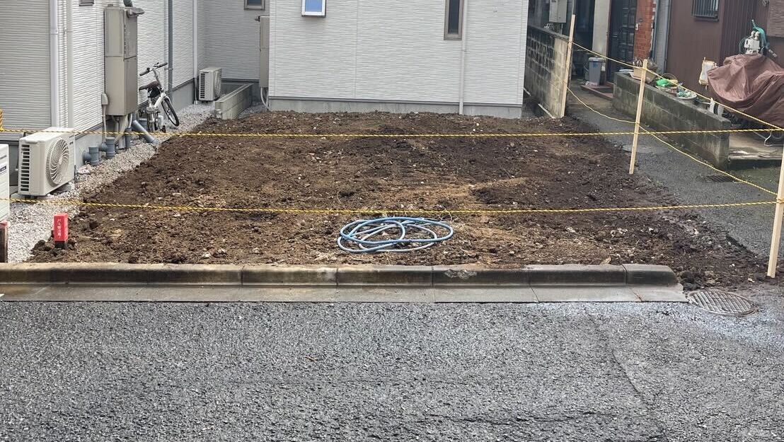 川崎市中原区井田の解体工事の画像