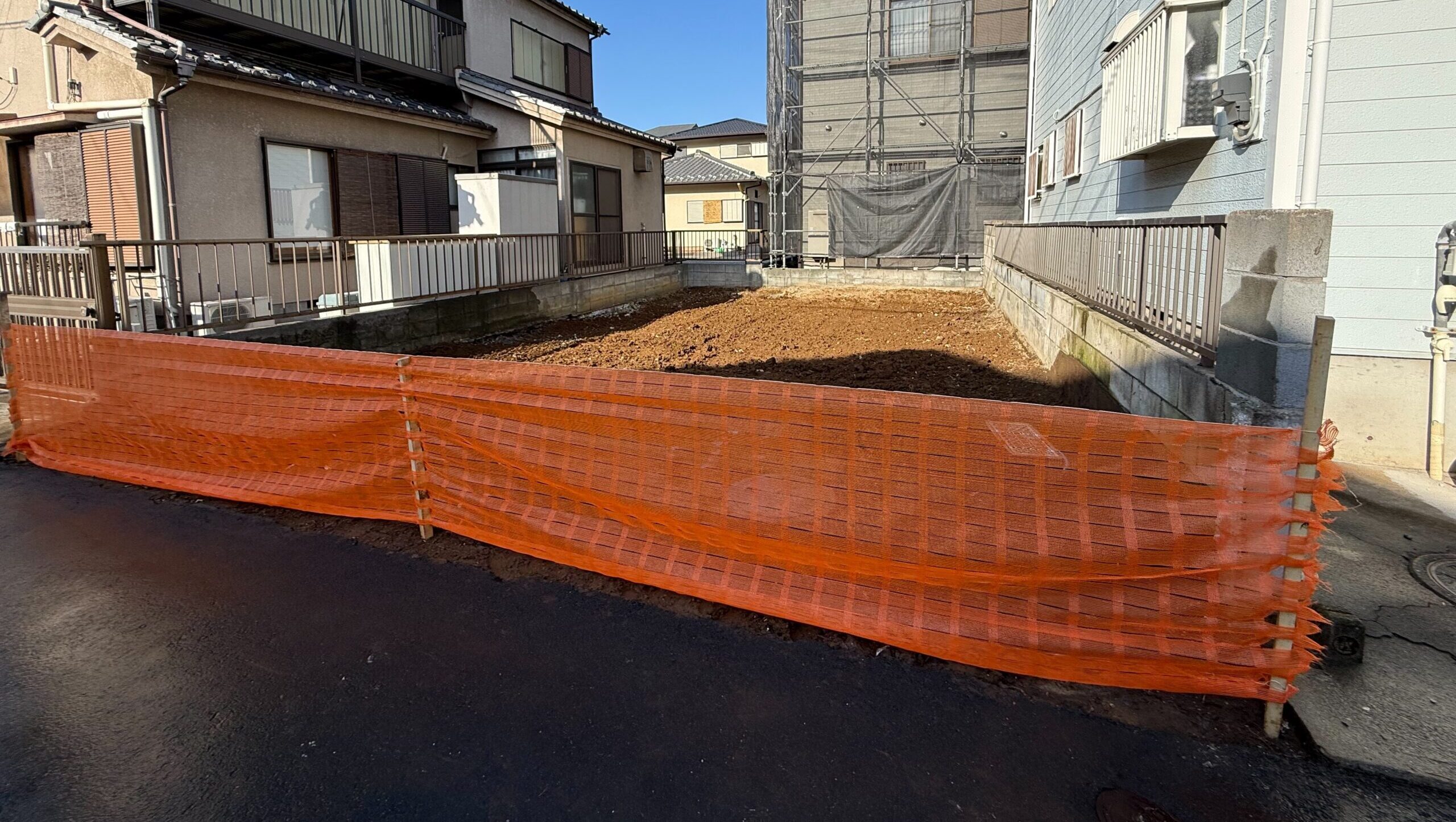 越谷市大沢の解体工事の画像