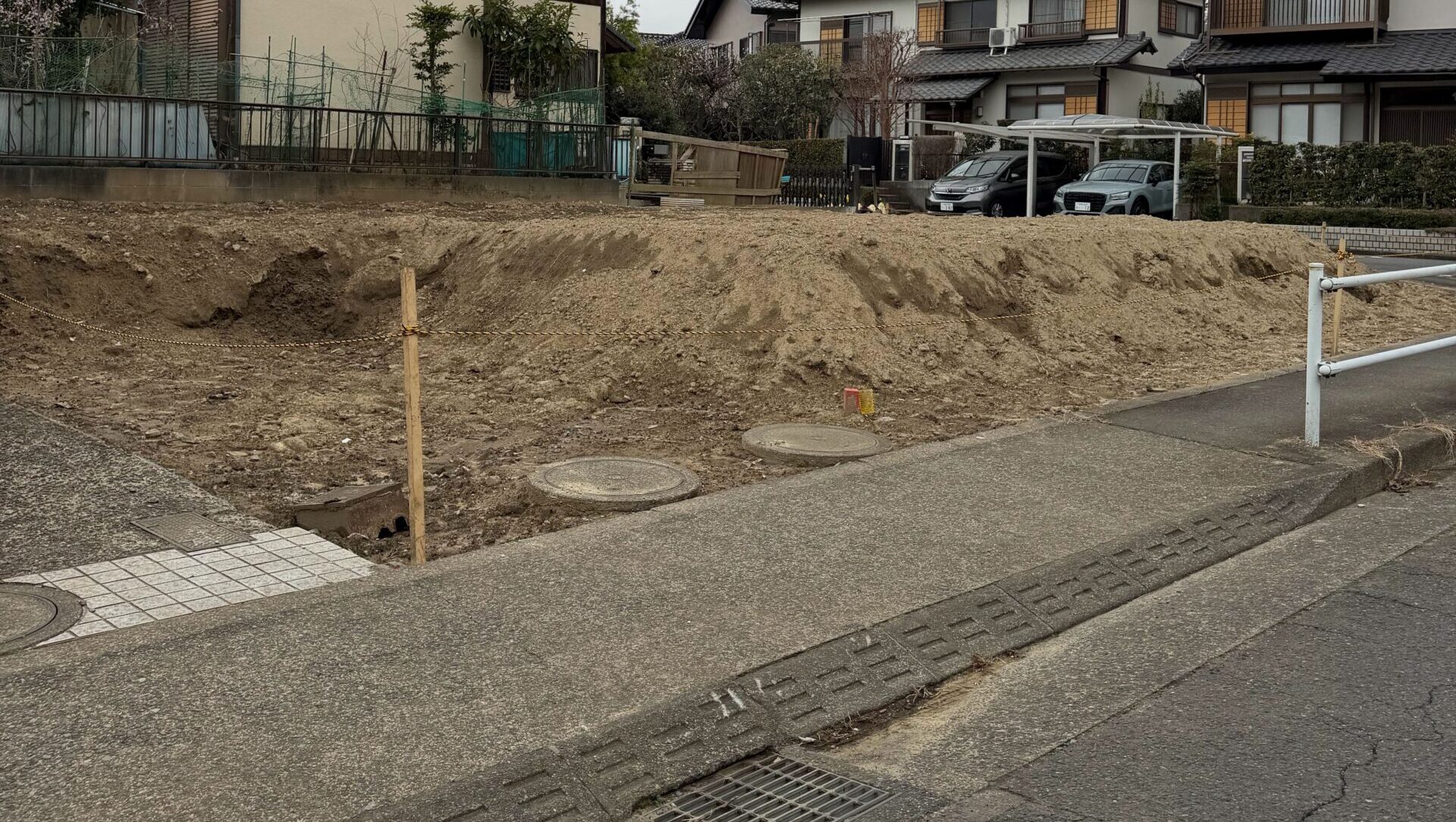 多摩市聖ヶ丘の解体工事の画像