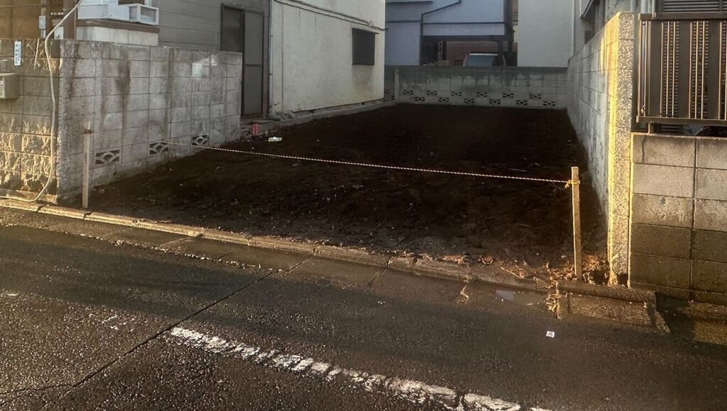 大田区池上の解体工事