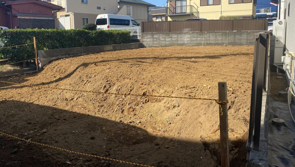 川崎市多摩区生田の解体工事