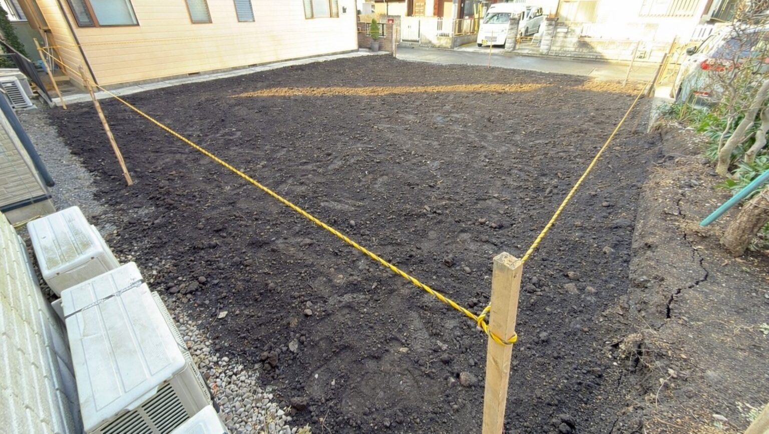 相模原市南区御園の解体工事の画像