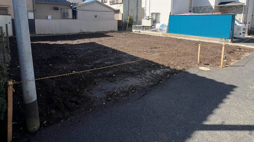 習志野市新栄の解体工事