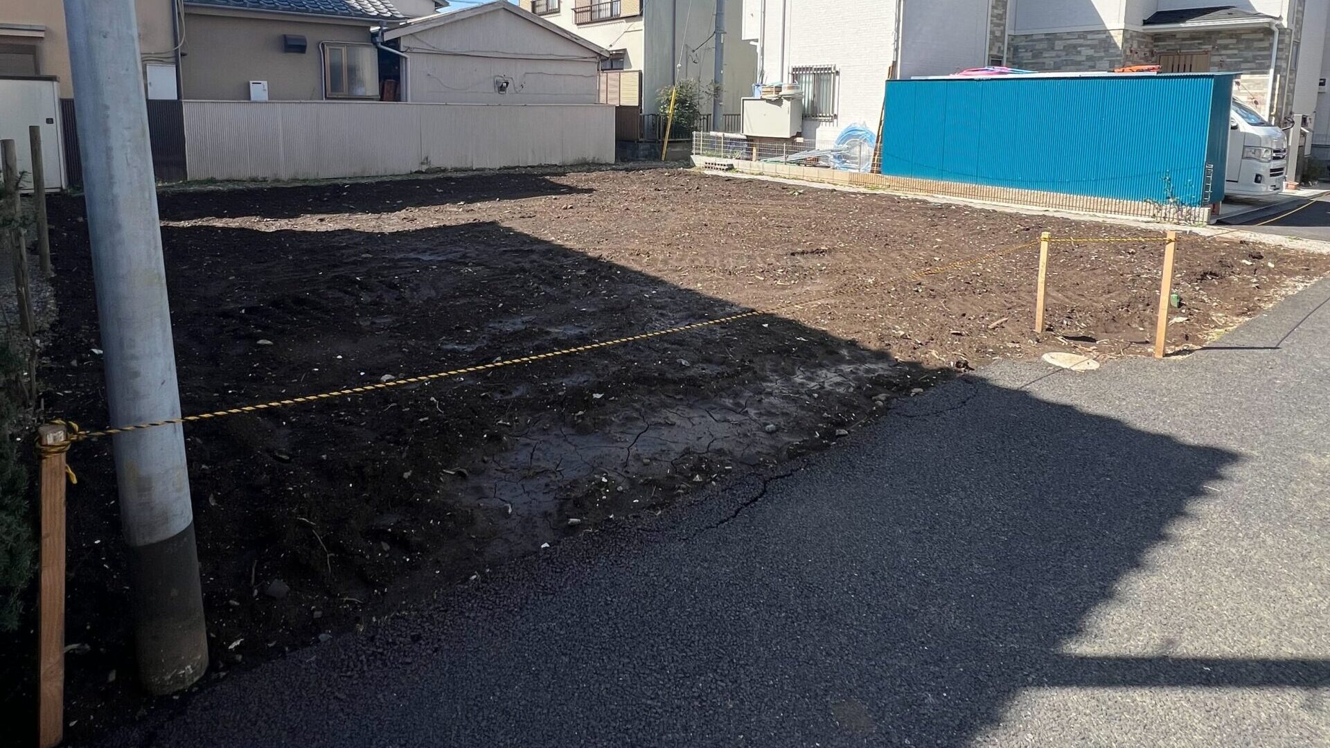 習志野市新栄の解体工事の画像