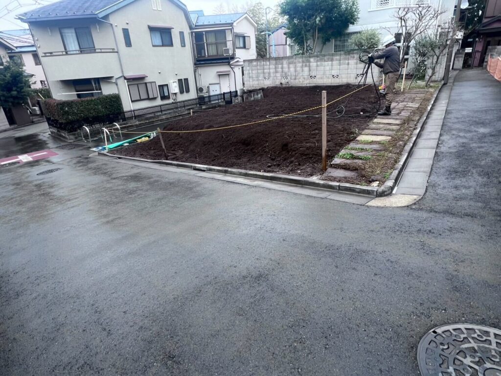 杉並区下高井戸の解体工事