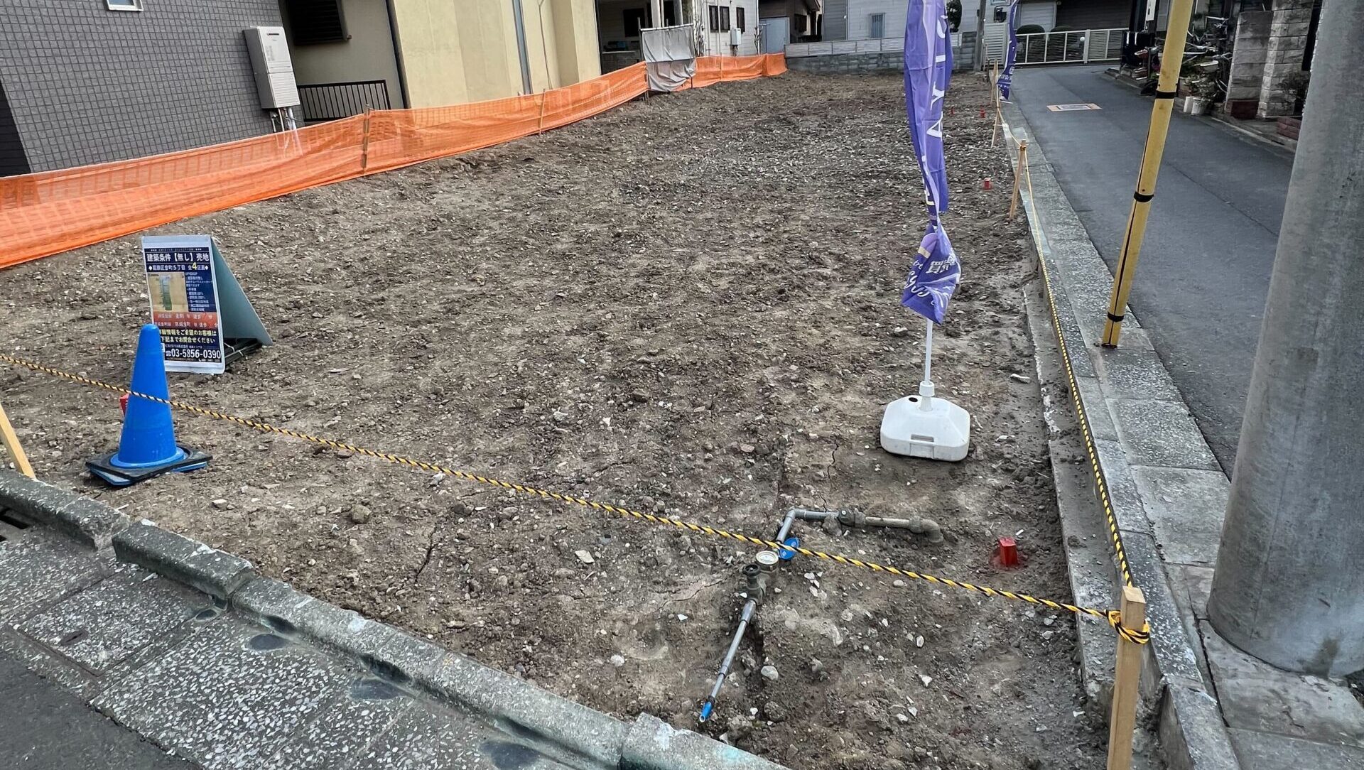 葛飾区金町の解体工事の画像
