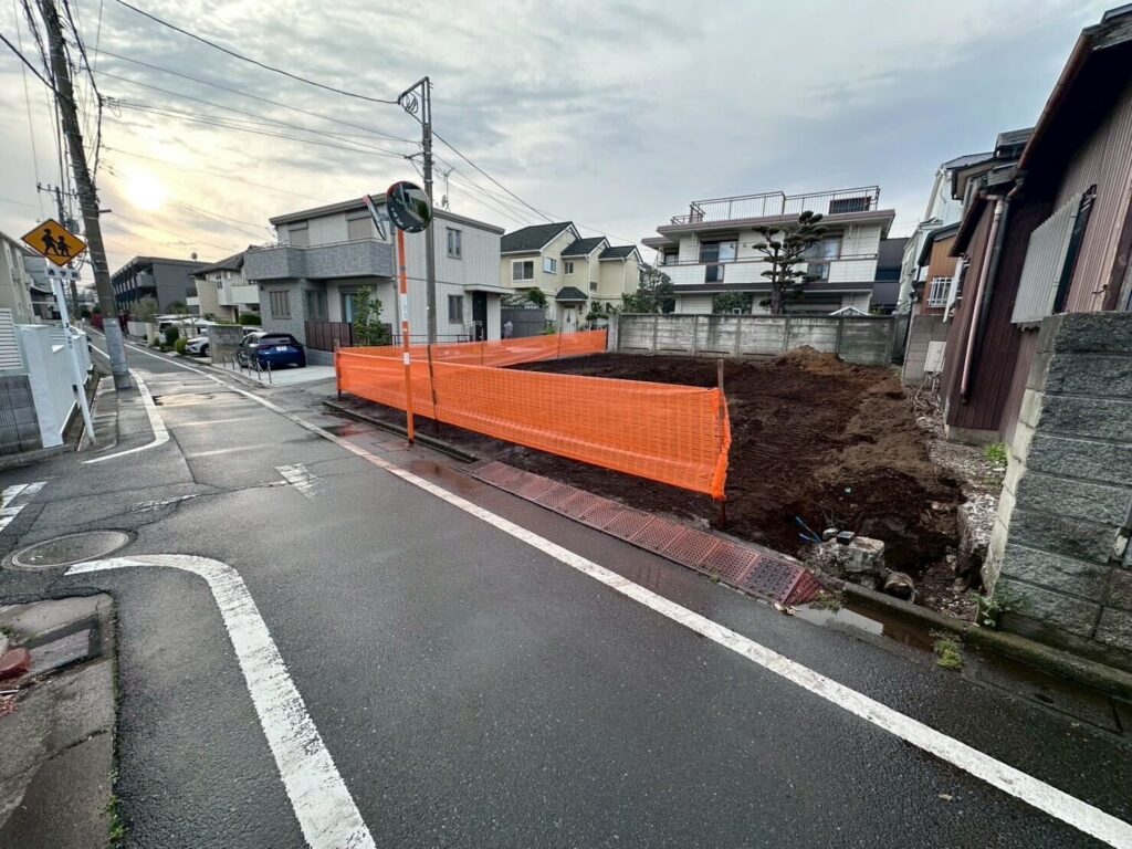 中野区上鷺宮の解体工事