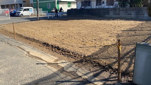 川崎市多摩区堰の解体工事の画像