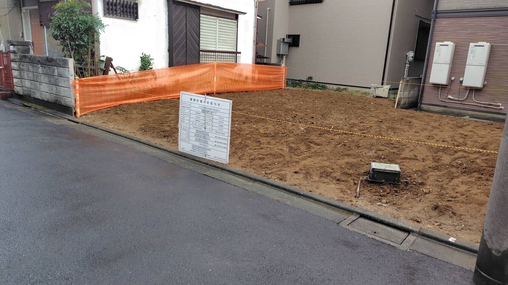 葛飾区鎌倉の解体工事の画像