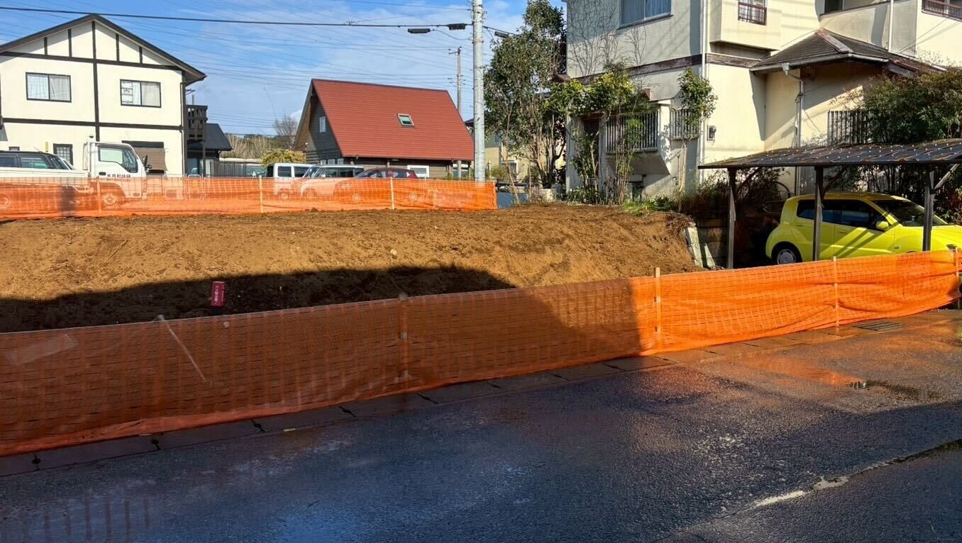 柏市しいの木台の解体工事の画像