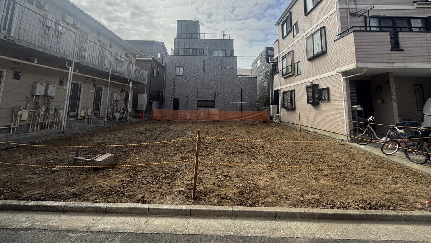 葛飾区柴又の解体工事の画像